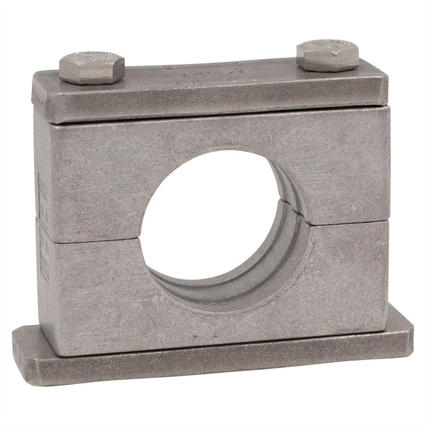 3" Pipe Clamp (3.5" I.D.) GR 6 Heavy Series Aluminum Clamp Carbon Steel Hardware