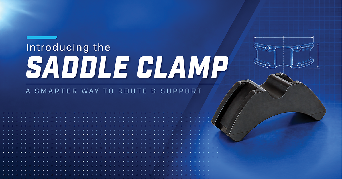 The Clamp Company Introduces CSC-TE Saddle Clamps for Hydraulic Tube, Pipe & Hose Support