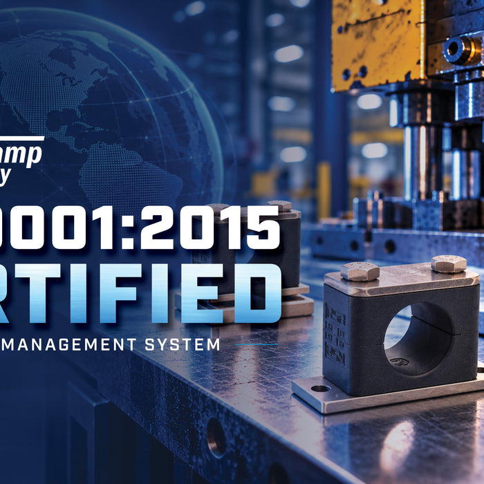 The Clamp Company Strengthens Commitment to Quality with ISO 9001:2015 Certification