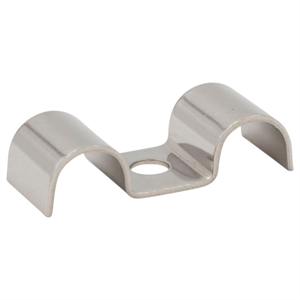 1/2" Duplex Clamp 316 Stainless Steel (Bag of 25)