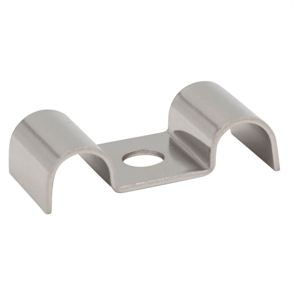 3/8" Duplex Clamp 316 Stainless Steel (Bag of 25)