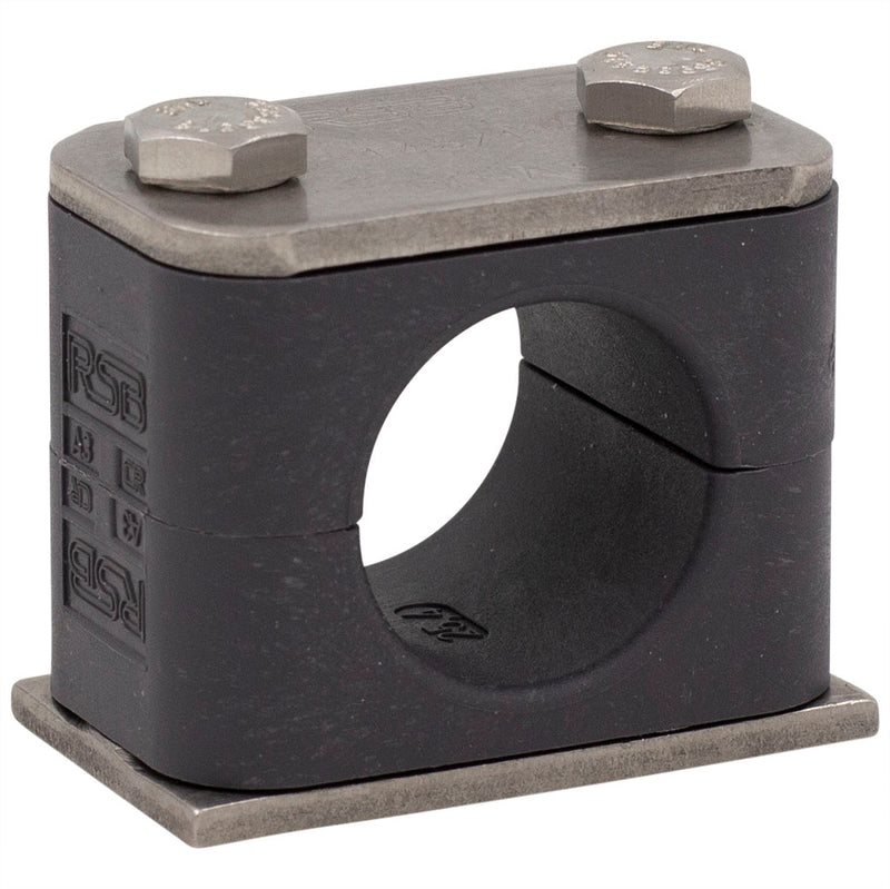 3/8" Tubing Anti-Corrosion Clamp 316 Stainless Steel Hardware