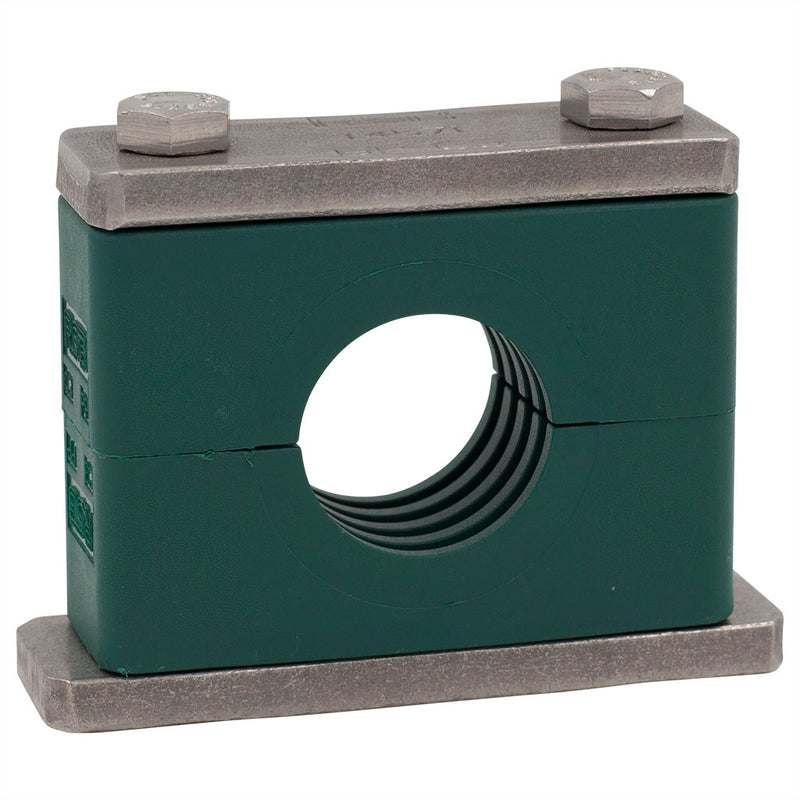 1" Pipe Clamp (1.32" I.D.) DIN 3015 Heavy Series 316 Stainless Steel Hardware