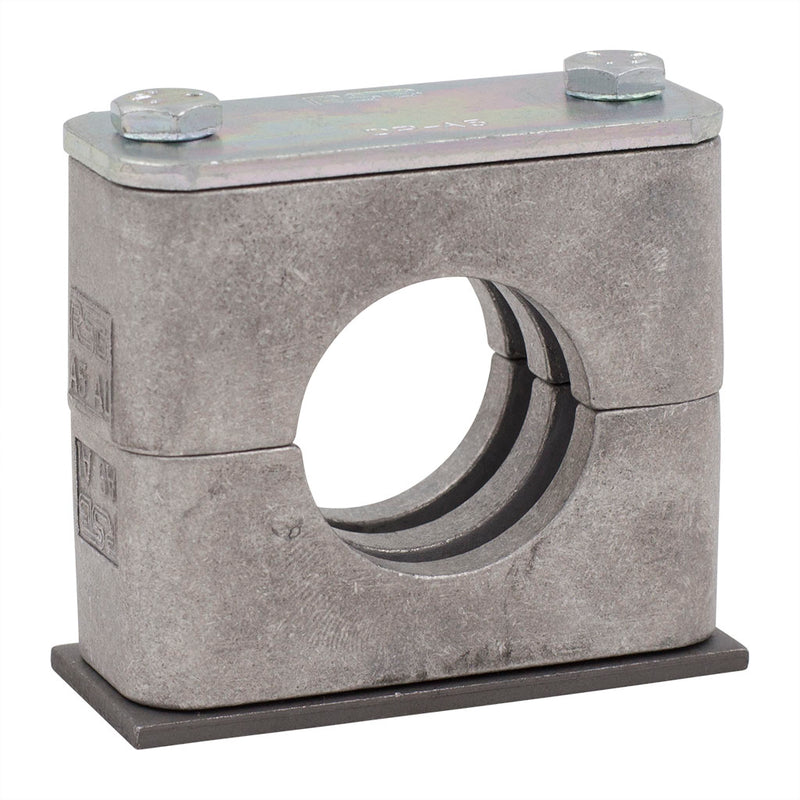 1" Tubing Clamp Light Series Aluminum Body Carbon Steel Hardware